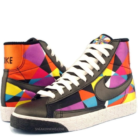 Nike Womens Blazer Mid Multicolor Rare 